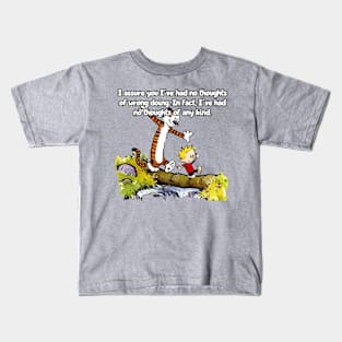 No thoughts of any kind Kids T-Shirt